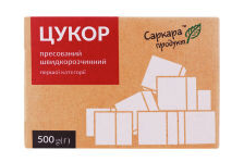 Цукор пресований швидкорозчинний САРКАРА 500г, коробка